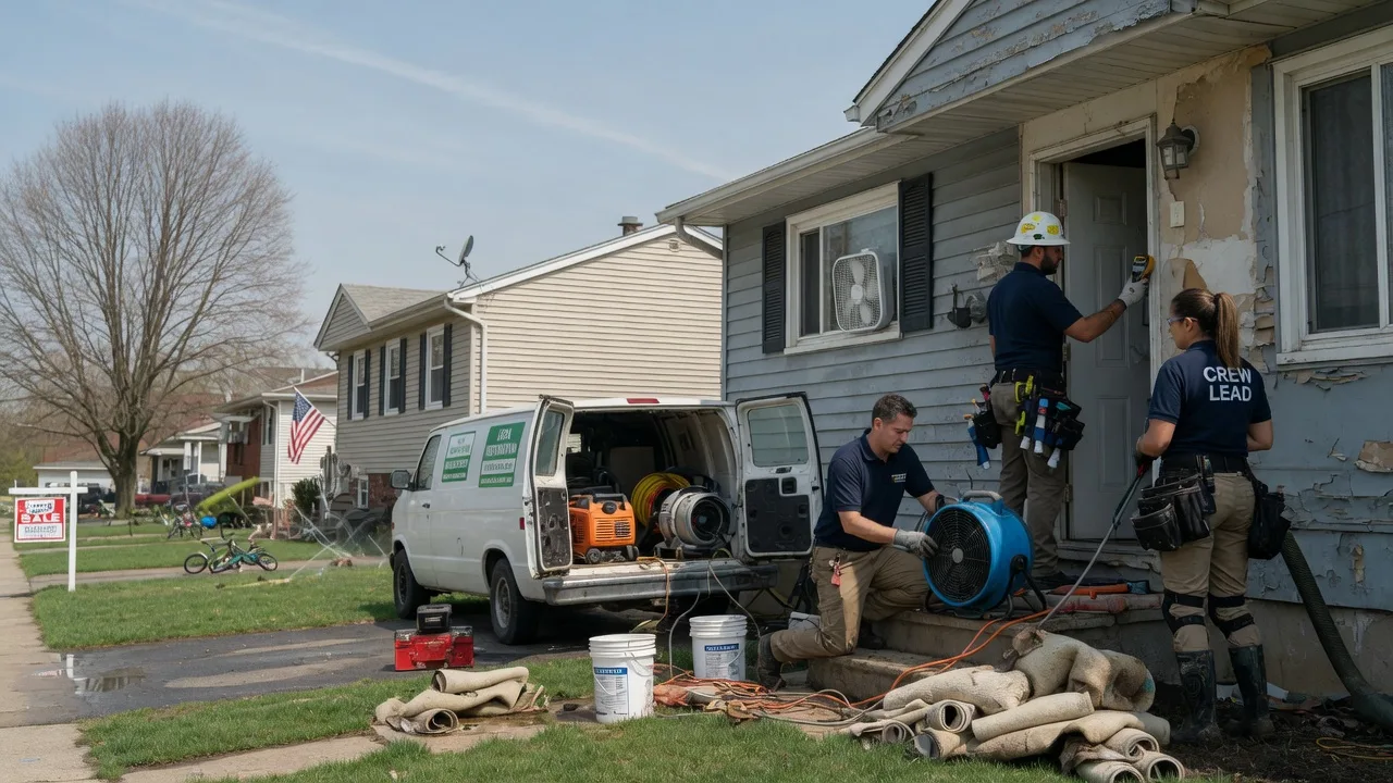 Flood Cleanup in Gladstone, NJ near me